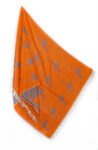 Flamingo-orange-fouta